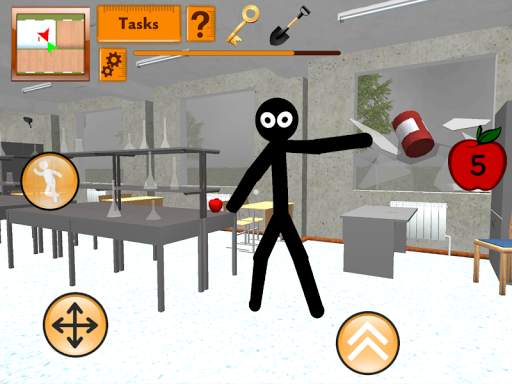 Stickman Teacher. Neighbor School Escape 3D screenshot 8