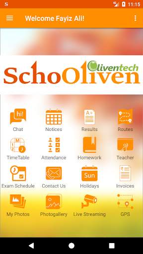 SchoOliven School App 2 تصوير الشاشة