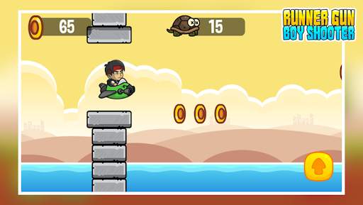 online shooting games -Runner Gun Boy Shooter screenshot 4