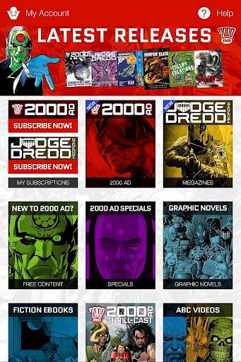 2000 AD Comics and Judge Dredd screenshot 11