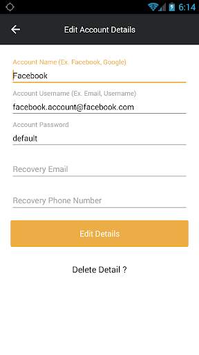 Safe Password screenshot 4