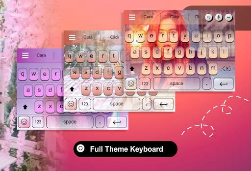 Rose Blackpink Keyboard Theme स्क्रीनशॉट 2