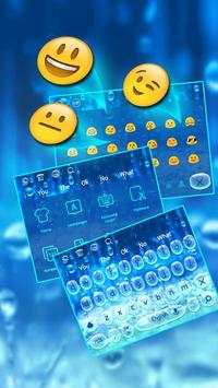 3D Glass Water Keyboard screenshot 3