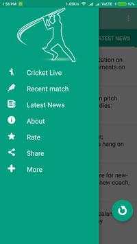 Cricket Live screenshot 2