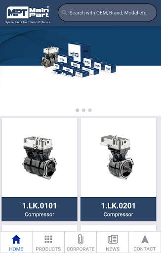 MPT Main Part Air Brake Compressors screenshot 1