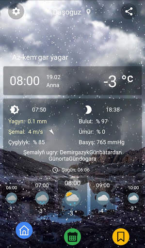 Arch weather screenshot 4