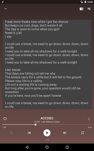 Coffee Music Player - Instant Lyrics 9 تصوير الشاشة