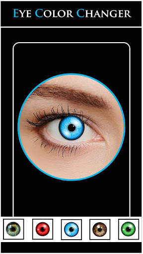Eye Colour Changer - Eye Color Studio 5 تصوير الشاشة