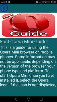 guide opera-mini-browser new स्क्रीनशॉट 2