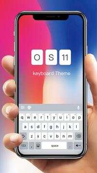 OS11 Keyboard for Phone 8 screenshot 1