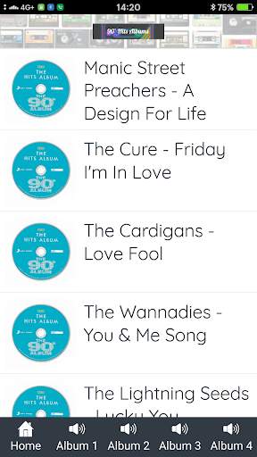 90's Hits Album 7 تصوير الشاشة