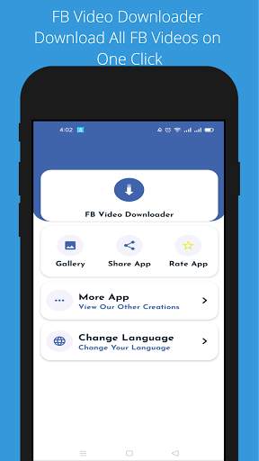 Video downloader for Facebook-fbdownloader screenshot 1