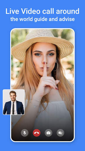 Live Video call around the world guide and advise screenshot 1