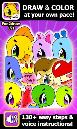 Learn to Draw Easy Cartoons screenshot 1