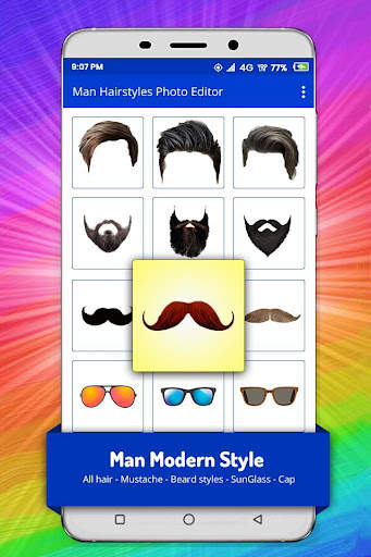 Man Hairstyle Photo Editor screenshot 1
