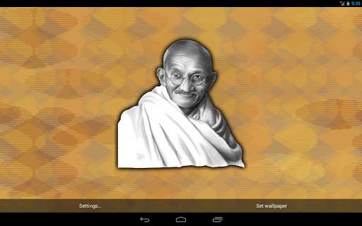 Mahatma Gandhi Live Wallpaper screenshot 11