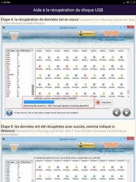 Récupération de données du lecteur USB French Help скриншот 13