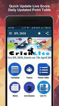 Cricklite screenshot 2