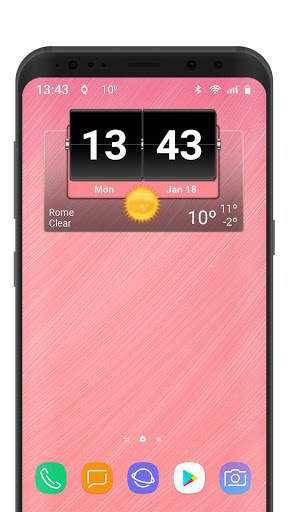3D Flip Clock Theme Pack 01 screenshot 8