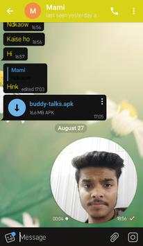 Buddy Talks - Messenger screenshot 2