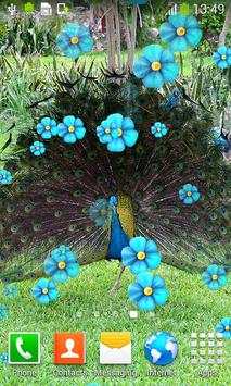 Peacock Live Wallpapers 2 تصوير الشاشة