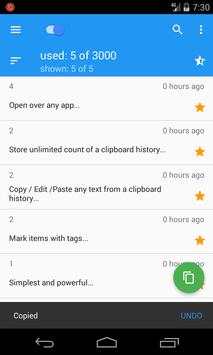 Clipboard Manager, Notes, use Clipto Pro screenshot 8