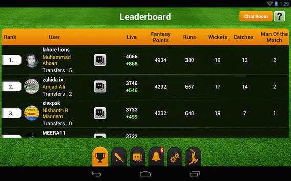 Play Fantasy Cricket screenshot 8