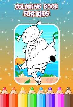 Shinchan Coloring Game screenshot 2