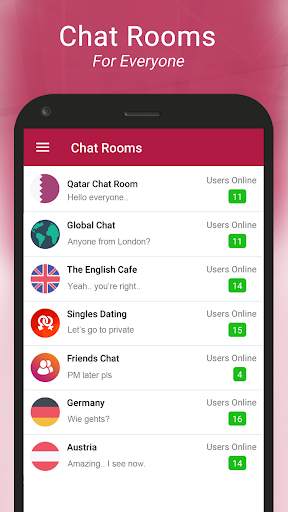 Qatar Dating & Chat Rooms screenshot 2