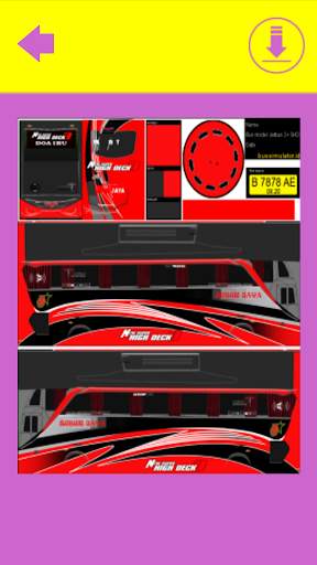 Livery bussid Indonesia screenshot 4
