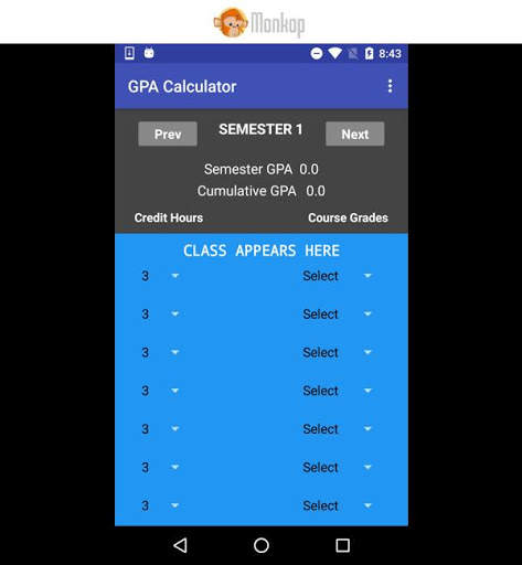 GPA CALCULATOR (Uew) screenshot 7