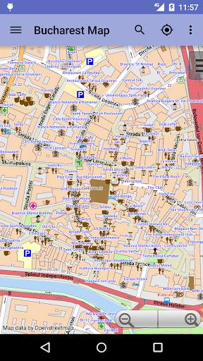 Bucharest Offline City Map screenshot 3