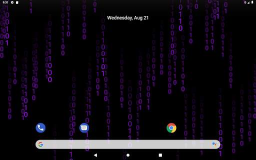 Hacker Live Wallpaper Matrix screenshot 4