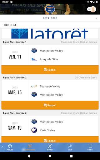 Montpellier Volley UC screenshot 7