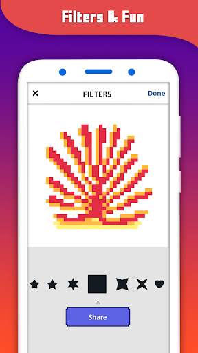 DIY Classic Pixal puzzles: Offline Block Coloring screenshot 5
