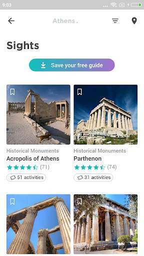 Athens Travel Guide in English with map screenshot 3