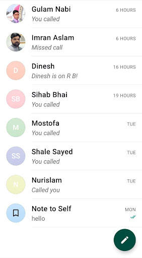 RB free calling screenshot 3