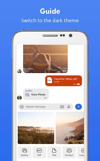 Guide Signal private messenger screenshot 4