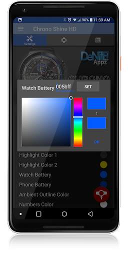 Chrono Shine HD Watch Face screenshot 6