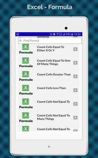 Formula Function & Shortcut app for MS Excel screenshot 10