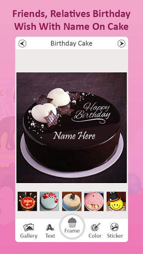 Name on Birthday Cake screenshot 3