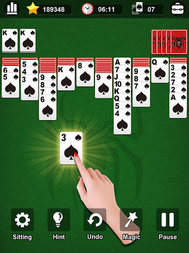 Spider Solitaire screenshot 5