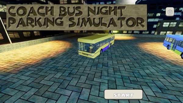 Coach Bus Night Parking Simulator screenshot 1