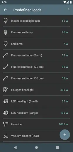 Electrical Cost screenshot 4