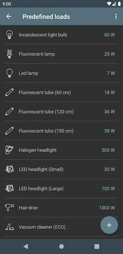 Electrical Cost screenshot 4