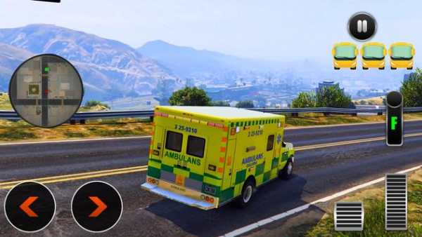 Ambulance Driving 2018 screenshot 2
