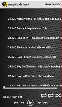 Música De Funk Novas Gratis screenshot 2
