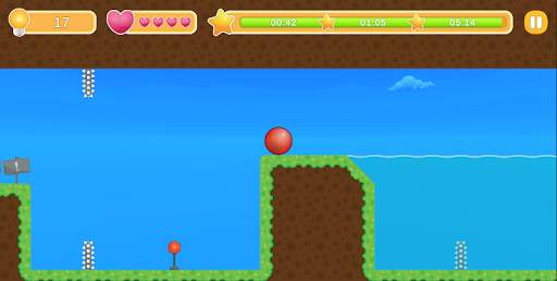 Bounce World 🔴 Improved classic arcade game screenshot 2