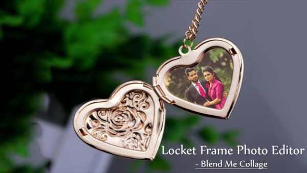 Locket Frame Photo Editor - Blend Me Collage screenshot 1