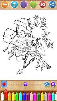 Naruto VS Sasuke Coloring Book screenshot 7